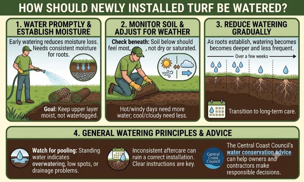 drainage and soil preparation for turf installation 2